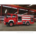 HOWO Fire Truck engine 266hp 8000L loading